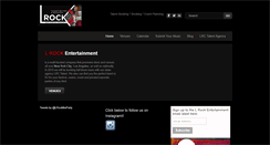 Desktop Screenshot of lrockentertainment.com